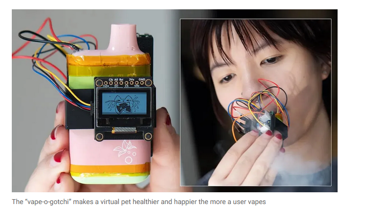 Tamagotchi Vape (Vape-o-Gotchi ) Concept Analysis: Health – Creativity Tug